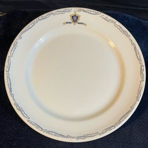 2) Shenango China Hilton Hotels Dinner Plates.  Vintage